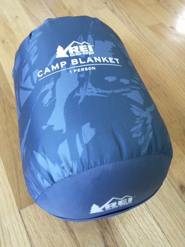One-person camp blanket